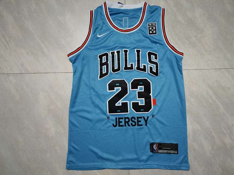 Chicago Bulls 1985 Blue #23 JORDAN Classics Basketball Jersey (Stitched)