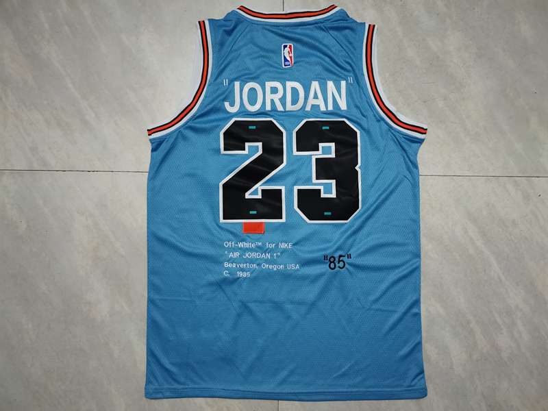 Chicago Bulls 1985 Blue #23 JORDAN Classics Basketball Jersey (Stitched)