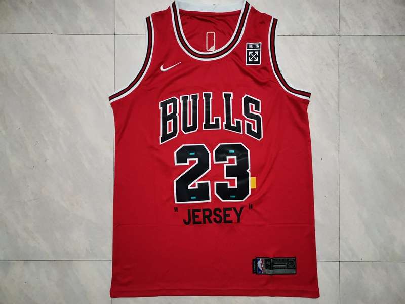 Chicago Bulls 1985 Red #23 JORDAN Classics Basketball Jersey (Stitched)
