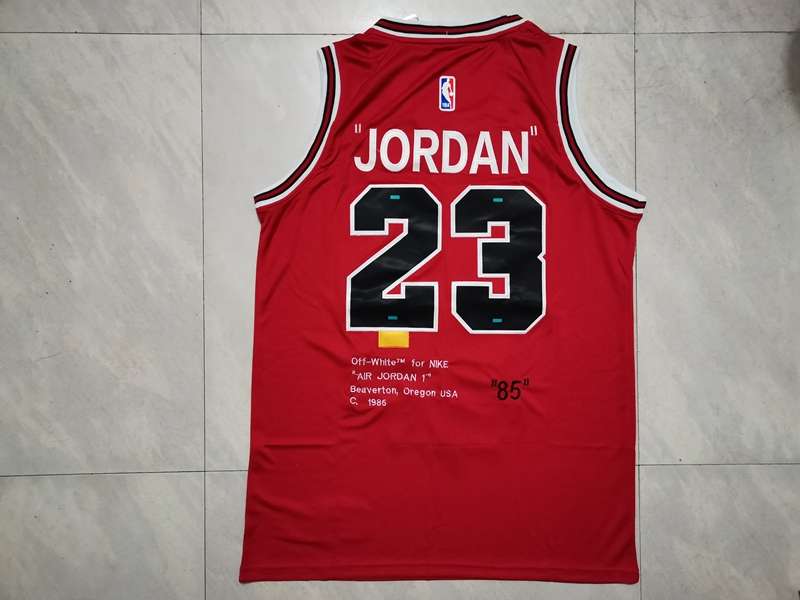 Chicago Bulls 1985 Red #23 JORDAN Classics Basketball Jersey (Stitched)