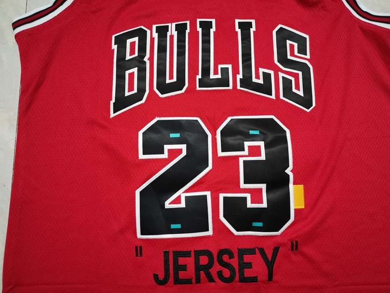 Chicago Bulls 1985 Red #23 JORDAN Classics Basketball Jersey (Stitched)