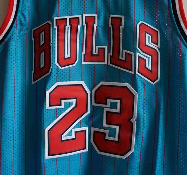 Chicago Bulls 1995/96 Blue #23 JORDAN Classics Basketball Jersey (Stitched)