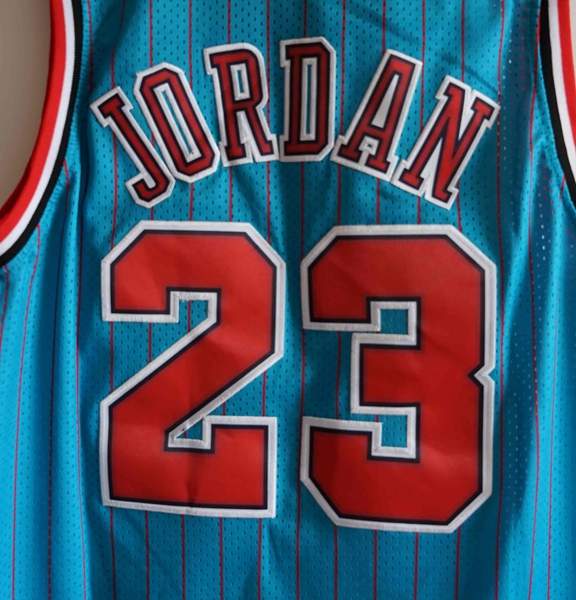 Chicago Bulls 1995/96 Blue #23 JORDAN Classics Basketball Jersey (Stitched)