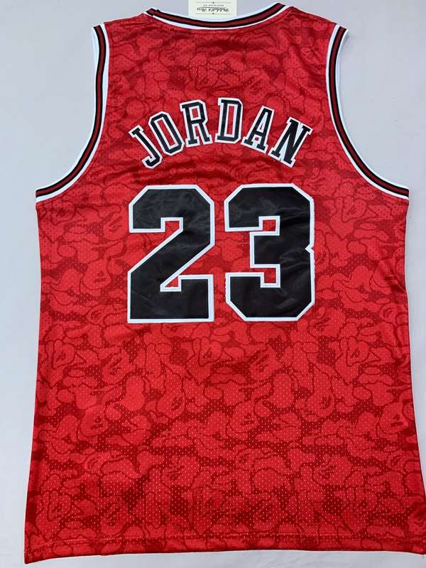 Chicago Bulls 1996/97 Red #23 JORDAN Classics Basketball Jersey (Stitched)
