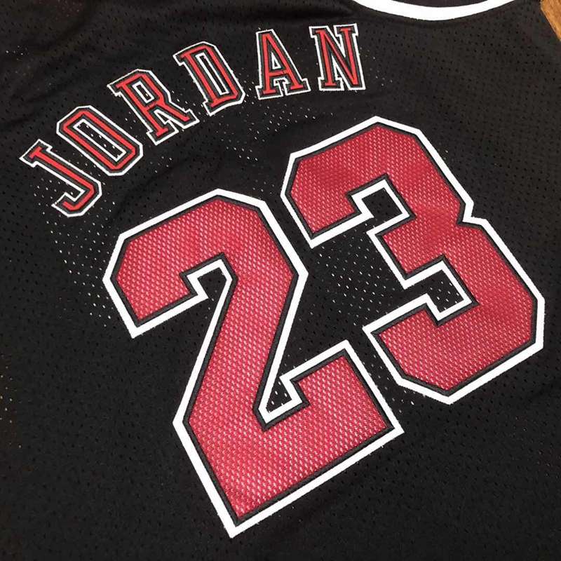 Chicago Bulls 1996/97 Black #23 JORDAN Finals Classics Basketball Jersey (Closely Stitched)