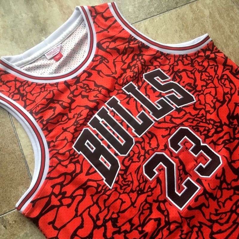 Chicago Bulls 1996/97 Red #23 JORDAN Classics Basketball Jersey 02 (Closely Stitched)