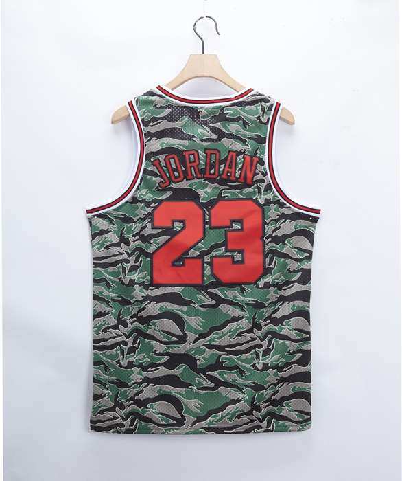 Chicago Bulls 1996/97 Camouflage #23 JORDAN Classics Basketball Jersey (Stitched)