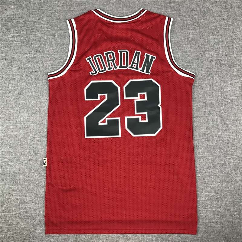 Chicago Bulls 1996/97 Red #23 JORDAN Champion Classics Basketball Jersey (Stitched)