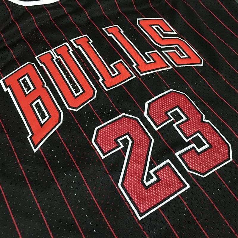 Chicago Bulls 1997/98 Black #23 JORDAN Classics Basketball Jersey (Closely Stitched)