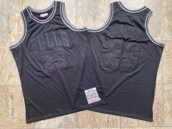 Chicago Bulls 1997/98 Black #23 JORDAN Classics Basketball Jersey 04 (Closely Stitched)