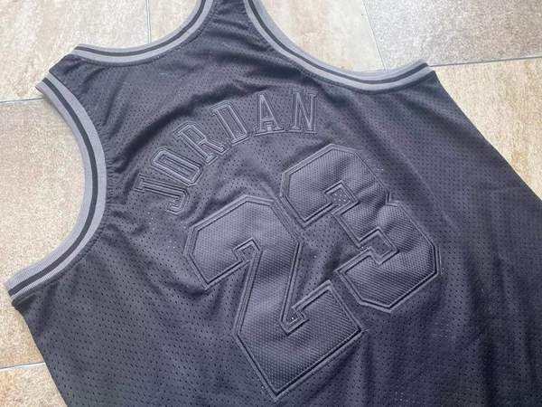 Chicago Bulls 1997/98 Black #23 JORDAN Classics Basketball Jersey 04 (Closely Stitched)