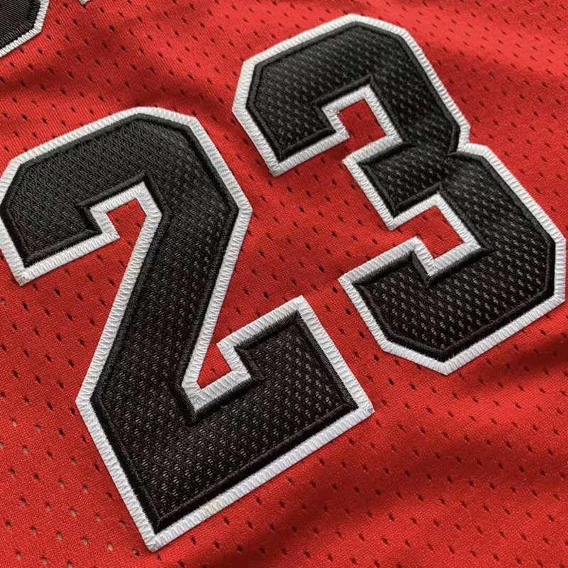 Chicago Bulls 1997/98 Red #23 JORDAN Classics Basketball Jersey (Closely Stitched)