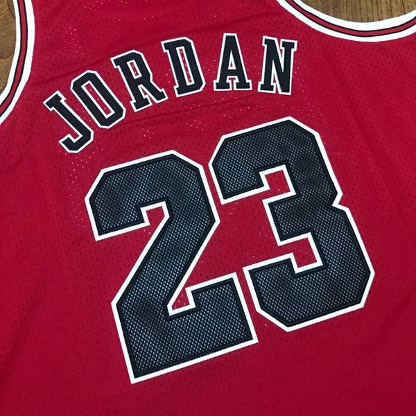 Chicago Bulls 1997/98 Red #23 JORDAN Finals Classics Basketball Jersey (Closely Stitched)