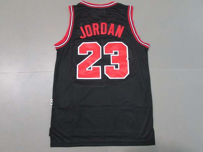 Chicago Bulls 1997/98 Black #23 JORDAN Classics Basketball Jersey 02 (Stitched)