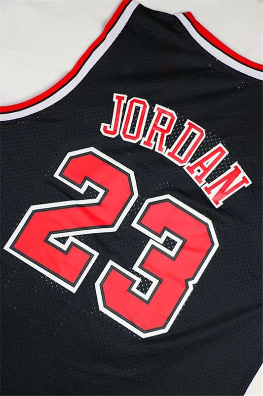 Chicago Bulls 1997/98 Black #23 JORDAN Classics Basketball Jersey 03 (Stitched)