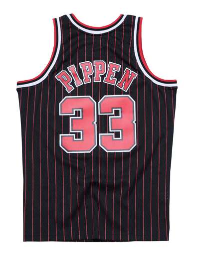 Chicago Bulls 1997/98 Black #33 PIPPEN Classics Basketball Jersey 02 (Stitched)
