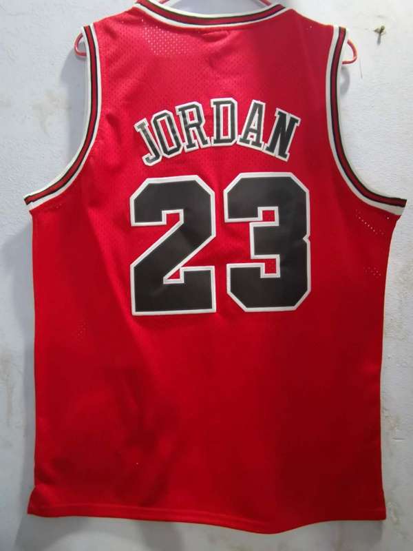 Chicago Bulls 1997/98 Red #23 JORDAN Classics Basketball Jersey (Stitched)