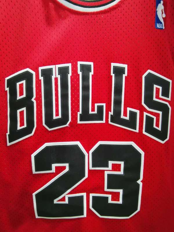 Chicago Bulls 1997/98 Red #23 JORDAN Classics Basketball Jersey (Stitched)