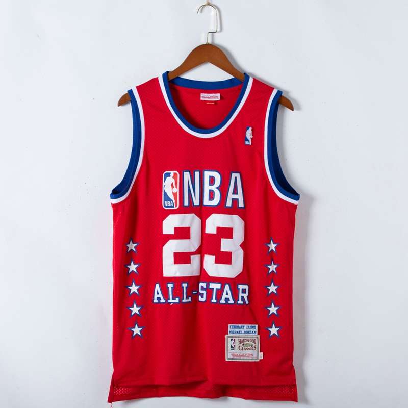 Chicago Bulls 1998 Red #23 JORDAN ALL-STAR Classics Basketball Jersey (Stitched)