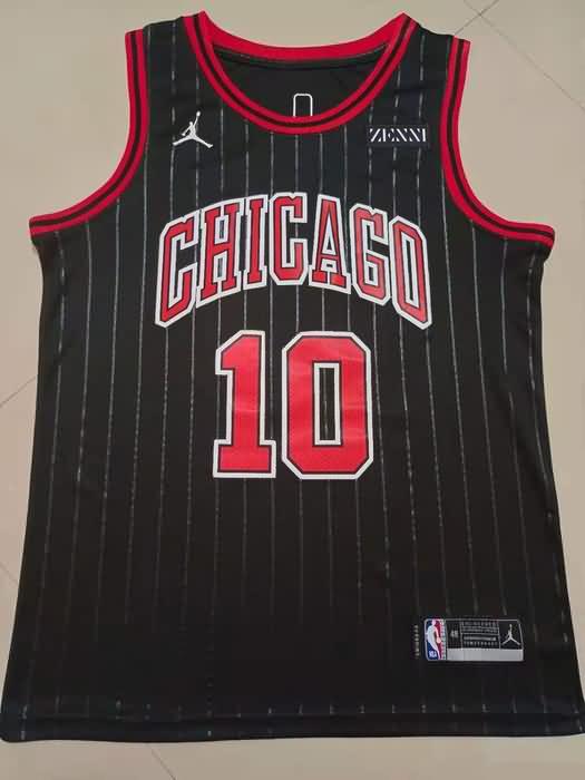 Chicago Bulls 20/21 Black #10 DeROZAN Basketball Jersey (Stitched)