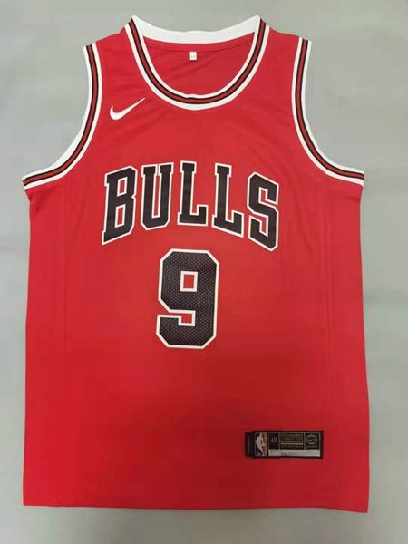 20/21 Chicago Bulls Red #9 BULLS Basketball Jersey (Stitched)