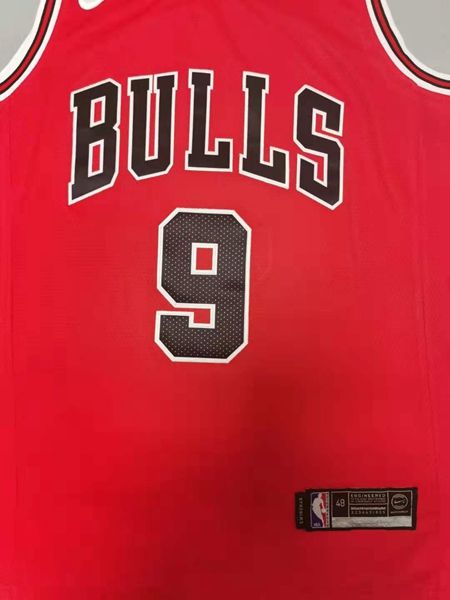 20/21 Chicago Bulls Red #9 BULLS Basketball Jersey (Stitched)