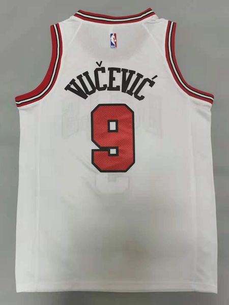 20/21 Chicago Bulls White #9 BULLS Basketball Jersey (Stitched)