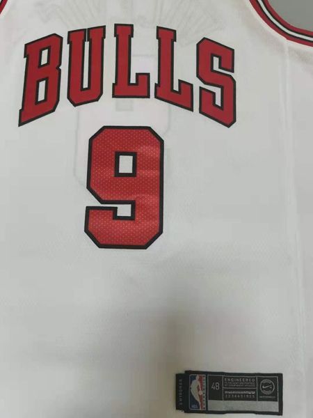 20/21 Chicago Bulls White #9 BULLS Basketball Jersey (Stitched)