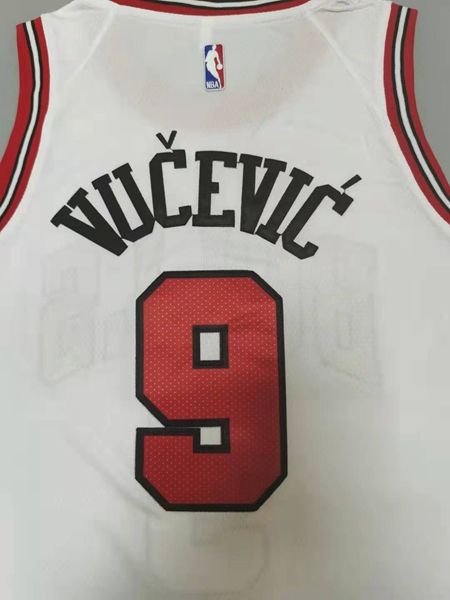 20/21 Chicago Bulls White #9 BULLS Basketball Jersey (Stitched)