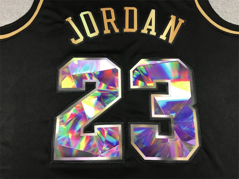 Chicago Bulls 21/22 Black #23 JORDAN Basketball Jersey (Stitched)