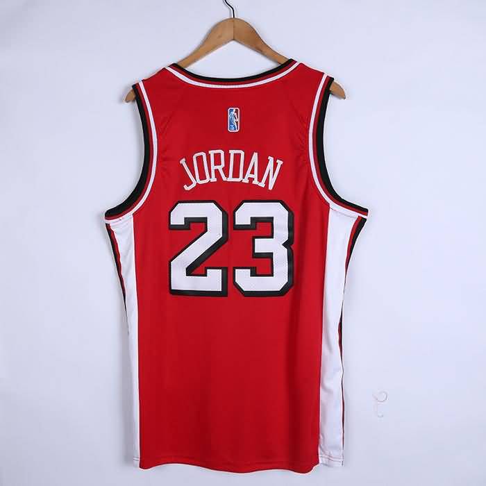 Chicago Bulls 21/22 Red #23 JORDAN City Basketball Jersey (Stitched)