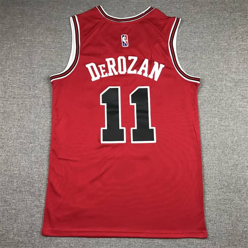 Chicago Bulls 21/22 Red #11 DeROZAN Basketball Jersey (Stitched)