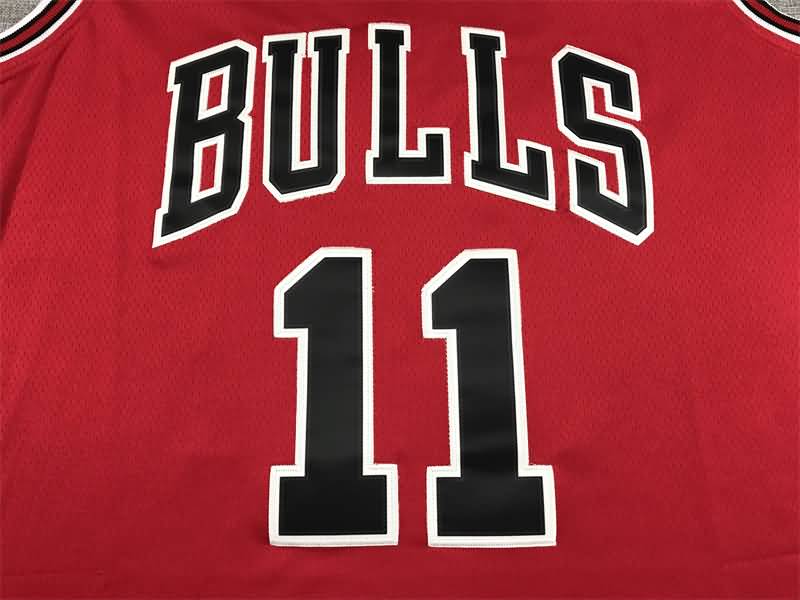 Chicago Bulls 21/22 Red #11 DeROZAN Basketball Jersey (Stitched)