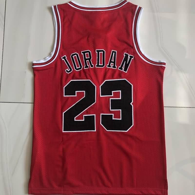 Chicago Bulls 1995/96 Red #23 JORDAN Champion Classics Basketball Jersey (Closely Stitched)