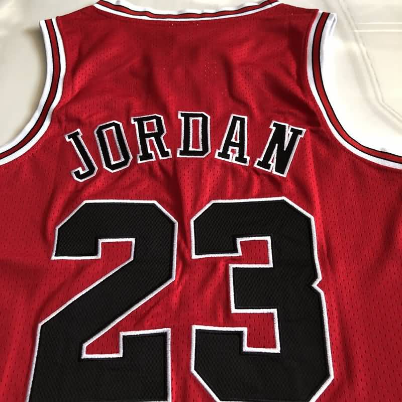 Chicago Bulls 1997/98 Red #23 JORDAN Finals Classics Basketball Jersey (Closely Stitched)