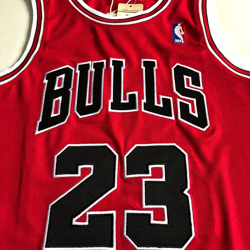 Chicago Bulls 1997/98 Red #23 JORDAN Classics Basketball Jersey 03 (Closely Stitched)
