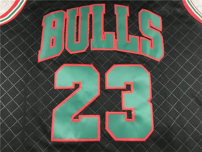 Chicago Bulls 1997/98 Black #23 JORDAN Classics Basketball Jersey 04 (Stitched)