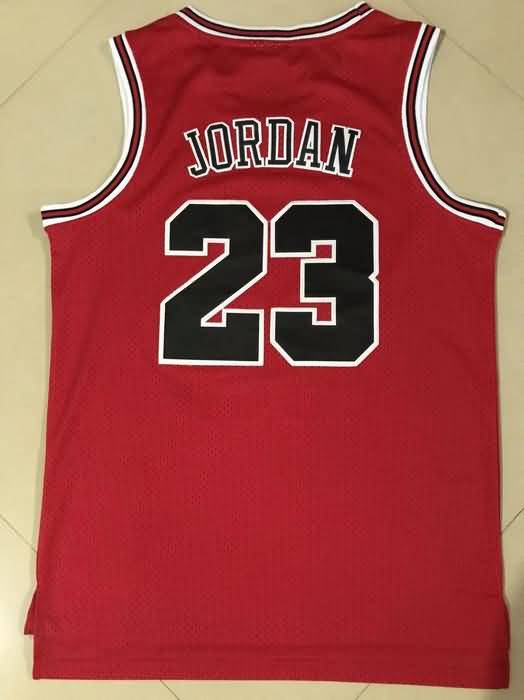 Chicago Bulls 1997/98 Red #23 JORDAN Classics Basketball Jersey 02 (Stitched)