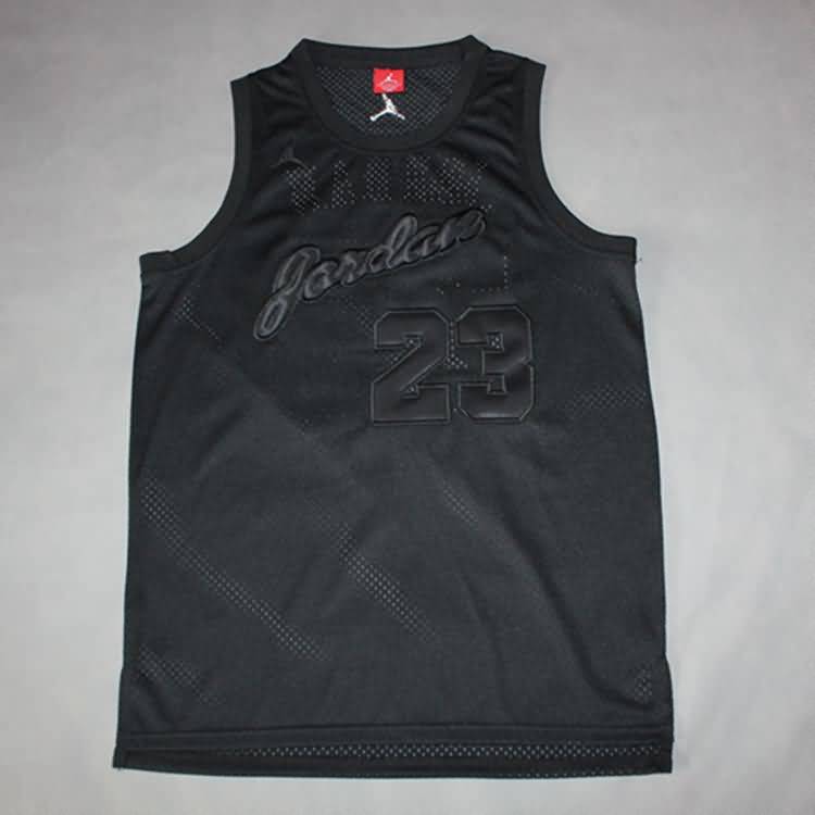 Chicago Bulls Black #23 JORDAN AJ Basketball Jersey (Stitched)