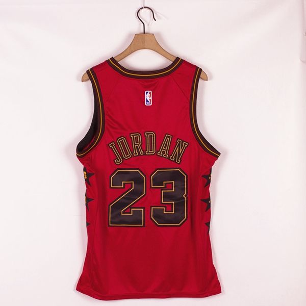 Chicago Bulls Red #23 JORDAN AJ Basketball Jersey (Stitched)