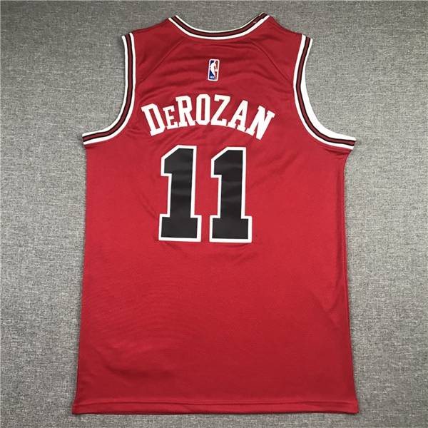 Chicago Bulls Red #11 DEROZAN Basketball Jersey (Stitched)