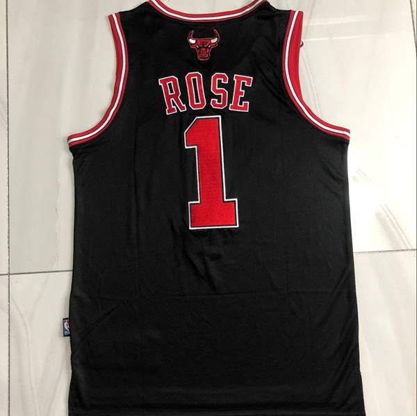 Chicago Bulls Black #1 ROSE Classics Basketball Jersey (Closely Stitched)