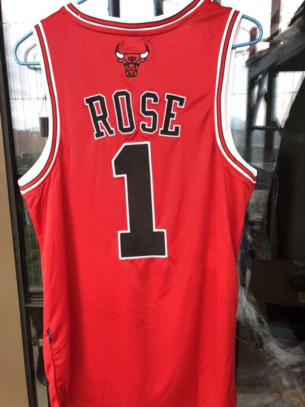 Chicago Bulls Red #1 ROSE Classics Basketball Jersey (Closely Stitched)