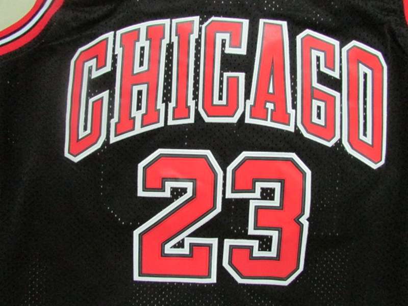 Chicago Bulls Black #23 JORDAN Classics Basketball Jersey 02 (Stitched)