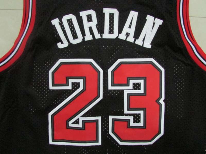 Chicago Bulls Black #23 JORDAN Classics Basketball Jersey 02 (Stitched)
