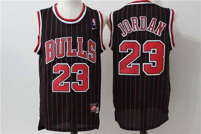 Chicago Bulls Black #23 JORDAN Classics Basketball Jersey 03 (Stitched)