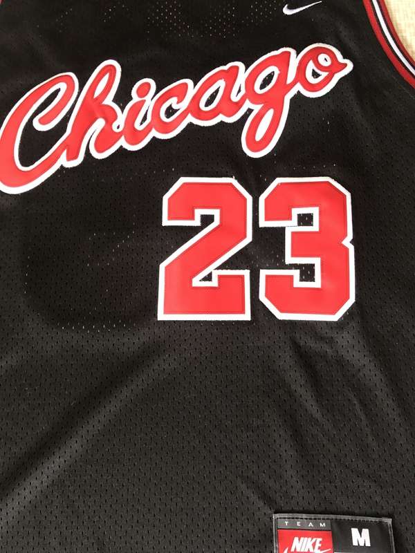 Chicago Bulls Black #23 JORDAN Classics Basketball Jersey 07 (Stitched)