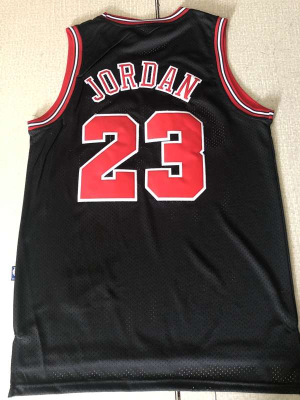 Chicago Bulls Black #23 JORDAN Classics Basketball Jersey 07 (Stitched)