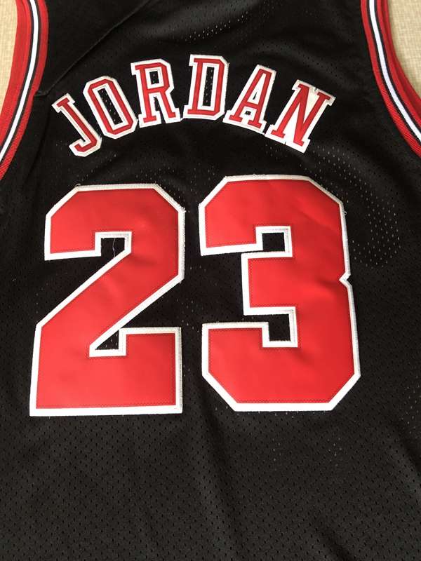 Chicago Bulls Black #23 JORDAN Classics Basketball Jersey 07 (Stitched)