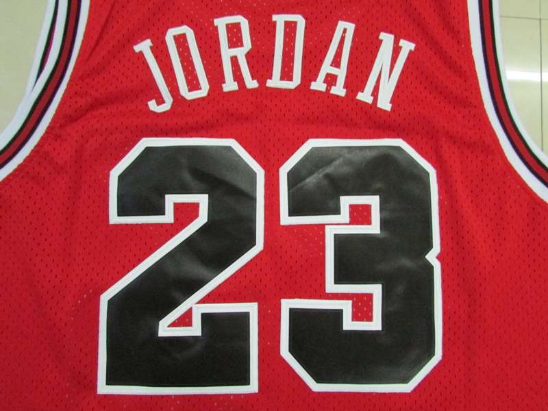 Chicago Bulls Red #23 JORDAN Classics Basketball Jersey (Stitched)